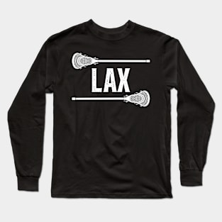 Vintage Lax Lacrosse Stick Long Sleeve T-Shirt
